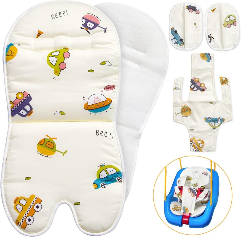 FEISIKE Toddler Swing Cushion - Baby Swing Outdoor Seat Insert Pad Compatible with Outside Infant Swings for Toddlers Age 1-3, Detachable and Washable(Swing Not Included) - Image 3